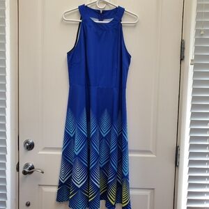 Women's midi dress 👗 in Blue